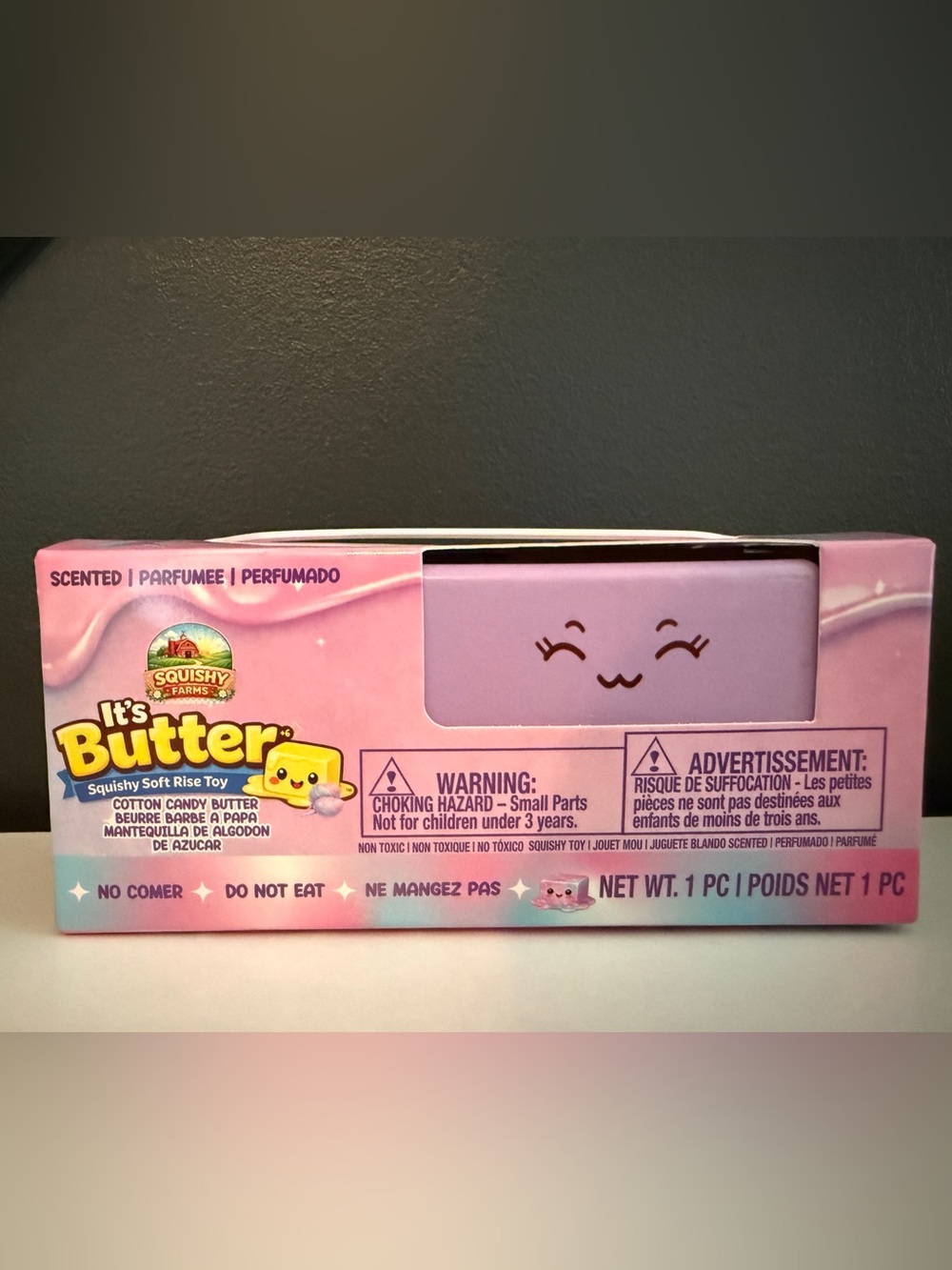 Small Butter! Scented Cotton Candy Squishy Soft Rise Toy